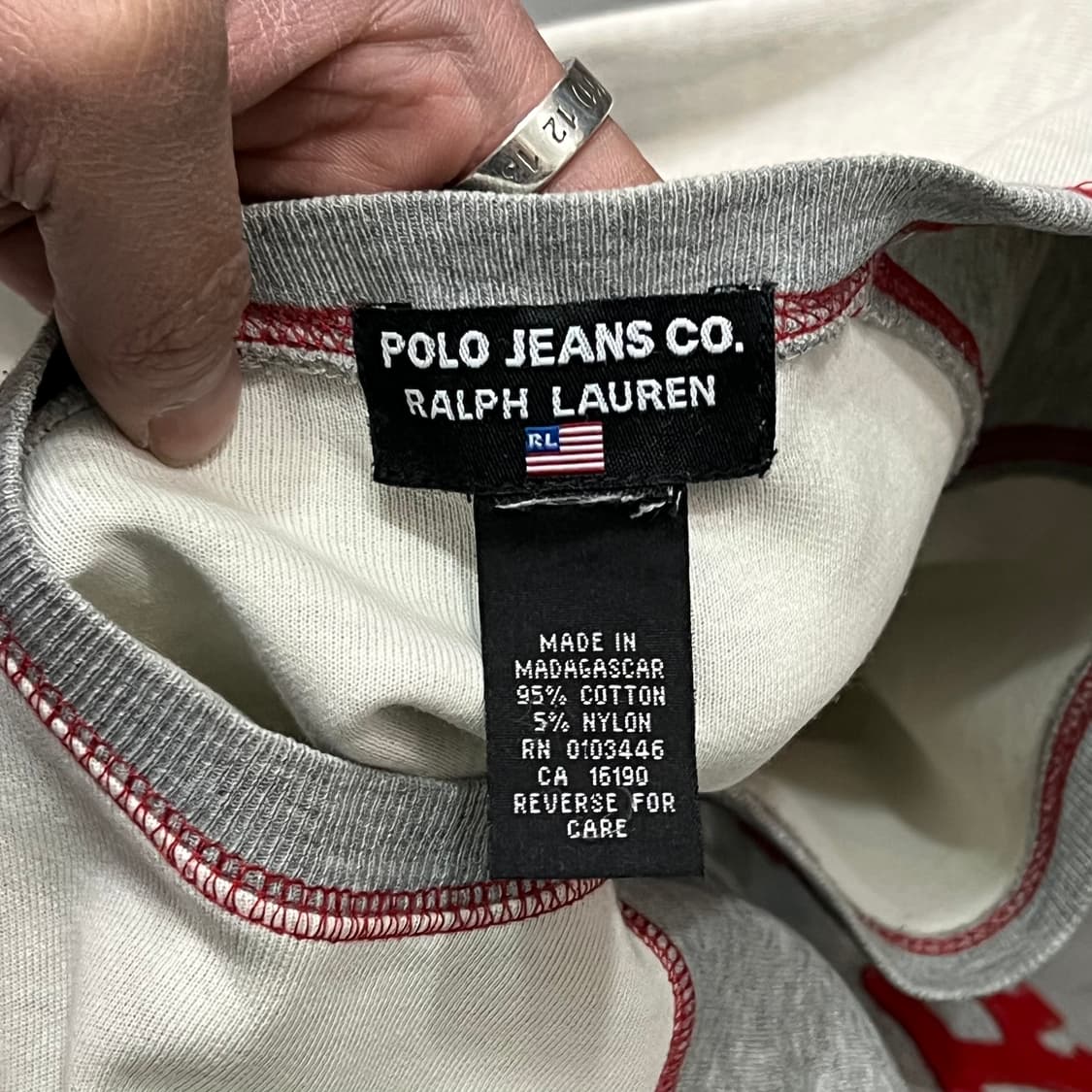  폴로진스 로고 레글런 티셔츠 y15261 상품이미지5