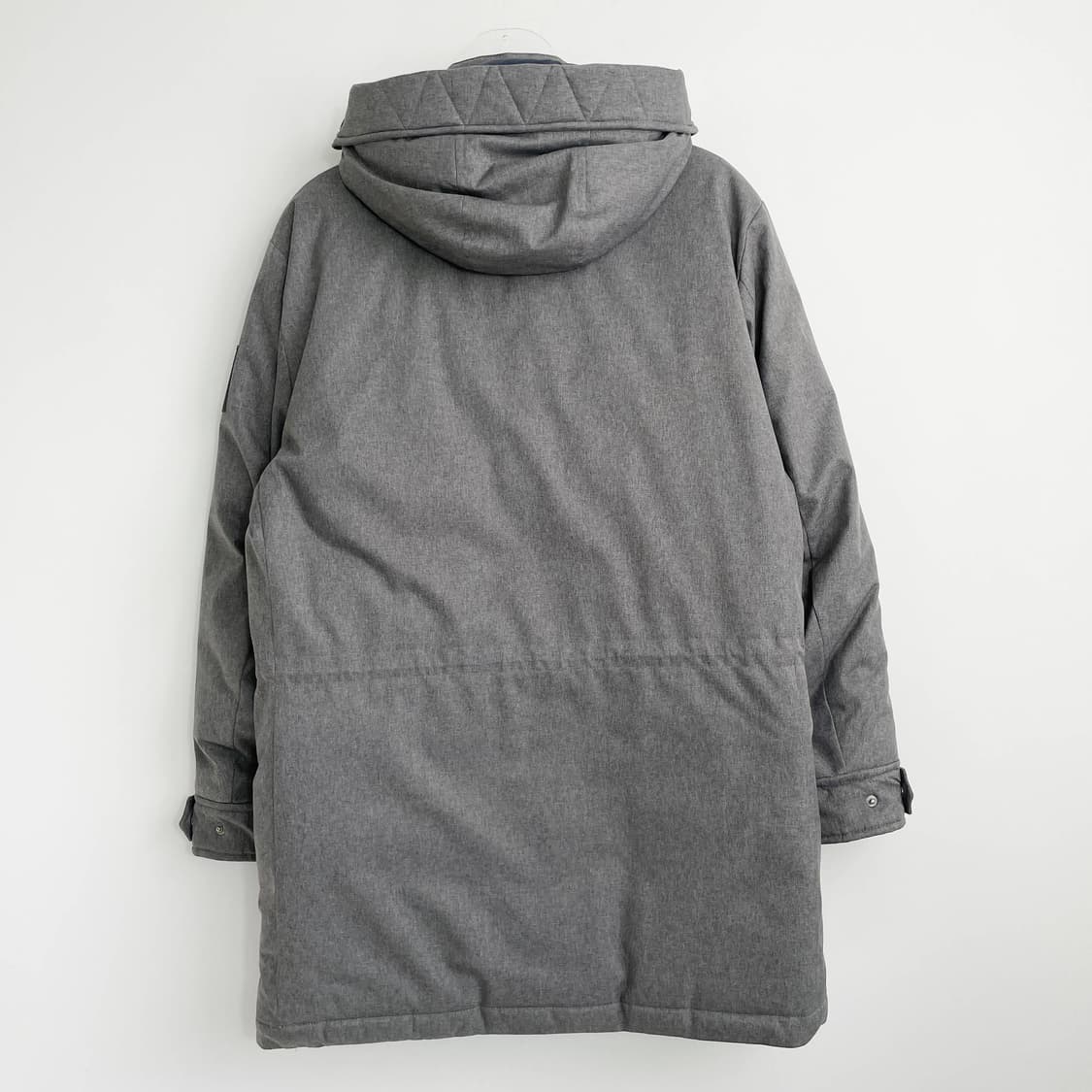 A2 브룩스 브라더스 사이드 로고 패치 덕다운 야상 패딩 100사이즈 상품이미지3