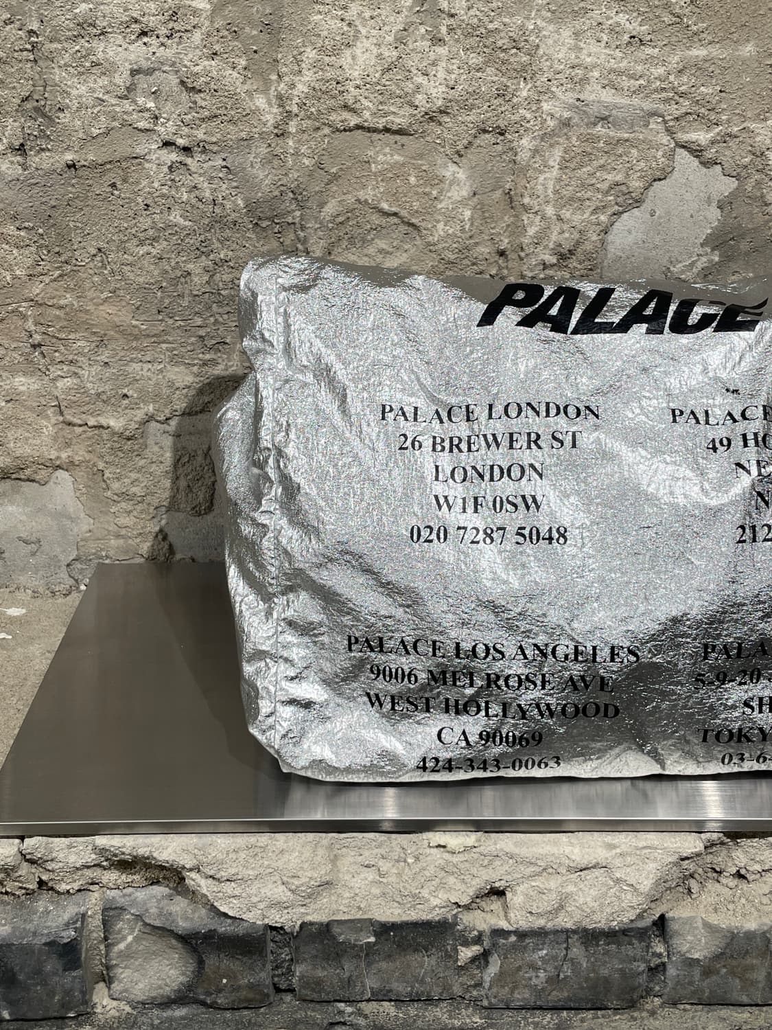 팔라스 실버 샵 나일론 토트백 상품이미지3