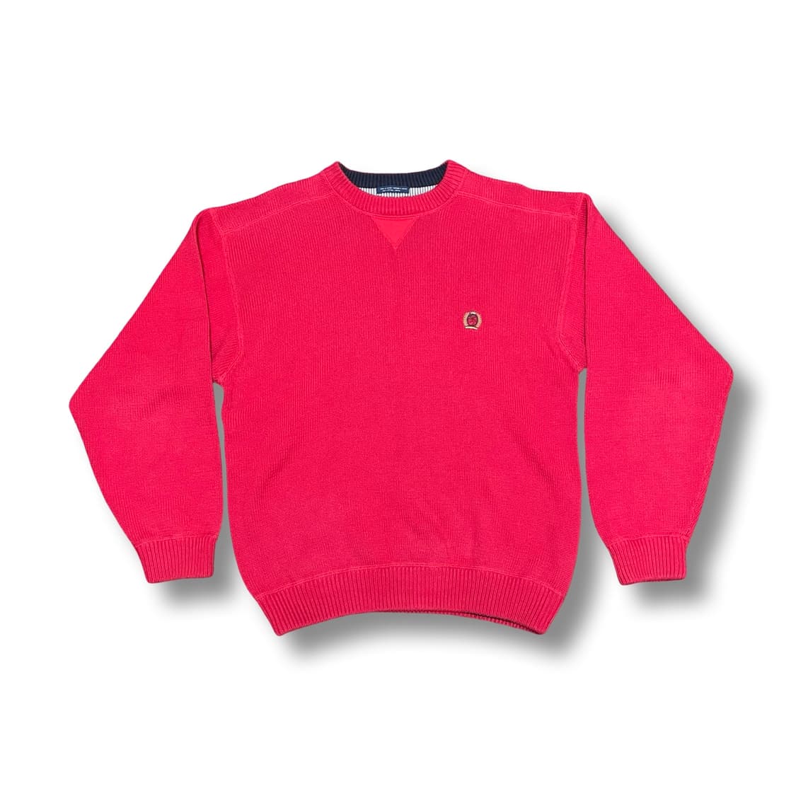 [L] 타미힐피거 레드 니트 해비웨이트 상품이미지1