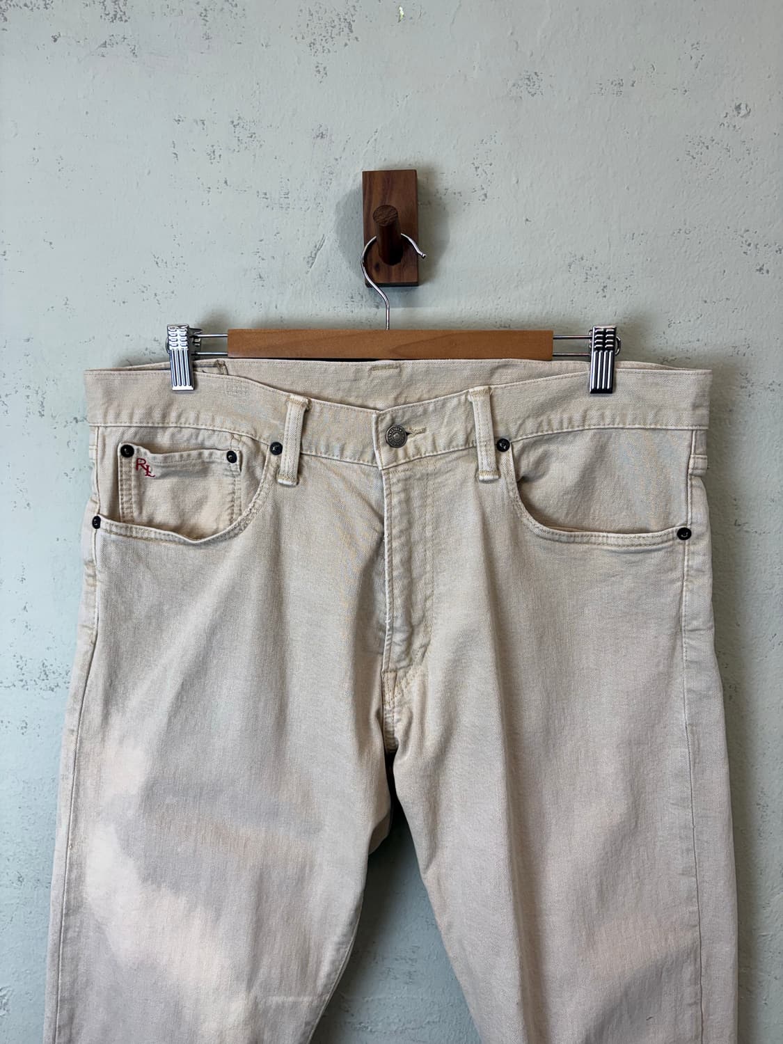 폴로랄프로렌 빈티지 워싱 스트레이트 데님팬츠 상품이미지3