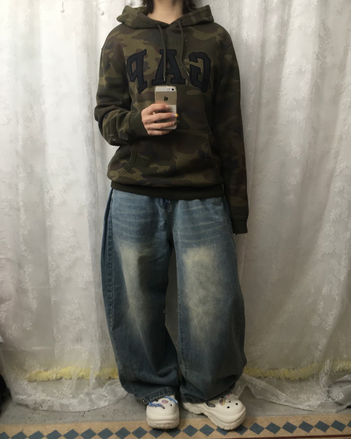 GAP Camo Pullover Hoodie 상품이미지8