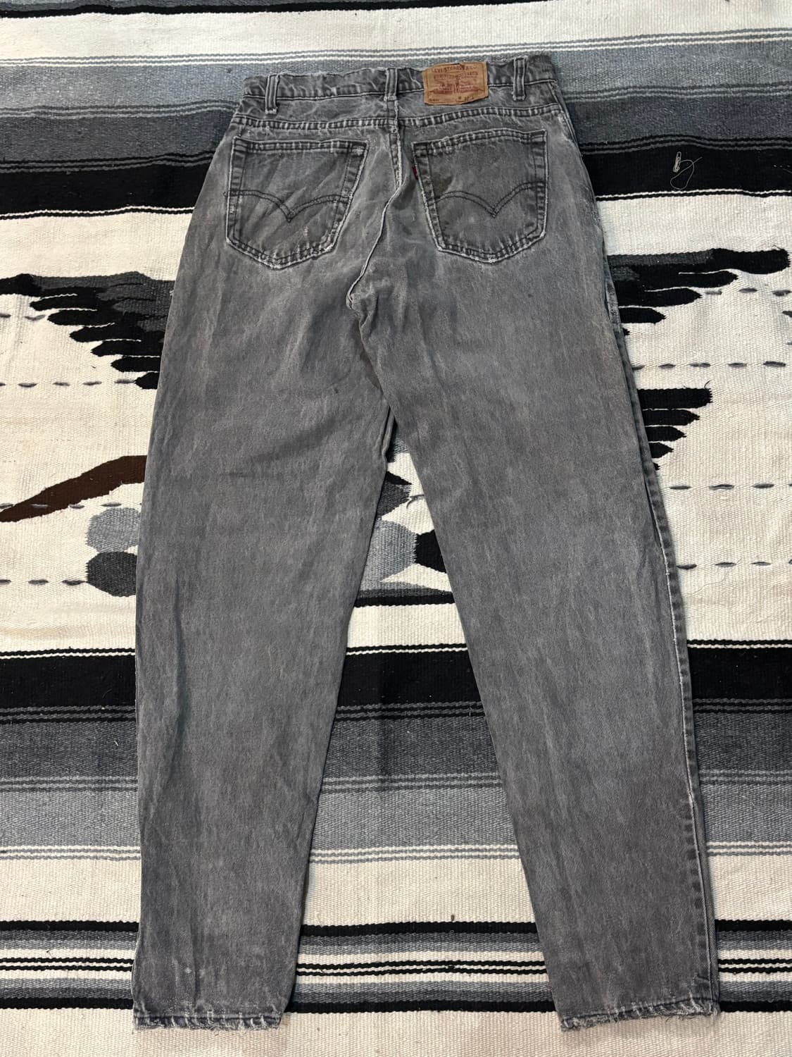 90's MADE IN USA 🇺🇸 리바이스 560 루즈핏 흑청 상품이미지8
