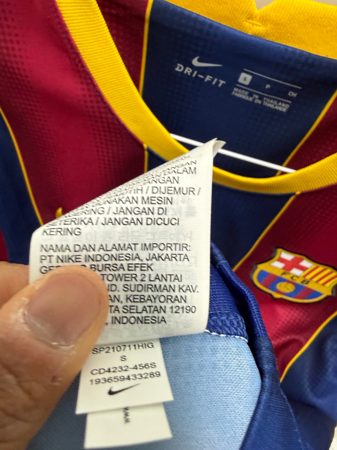 20-21 바르셀로나 메시 유니폼 상품이미지3