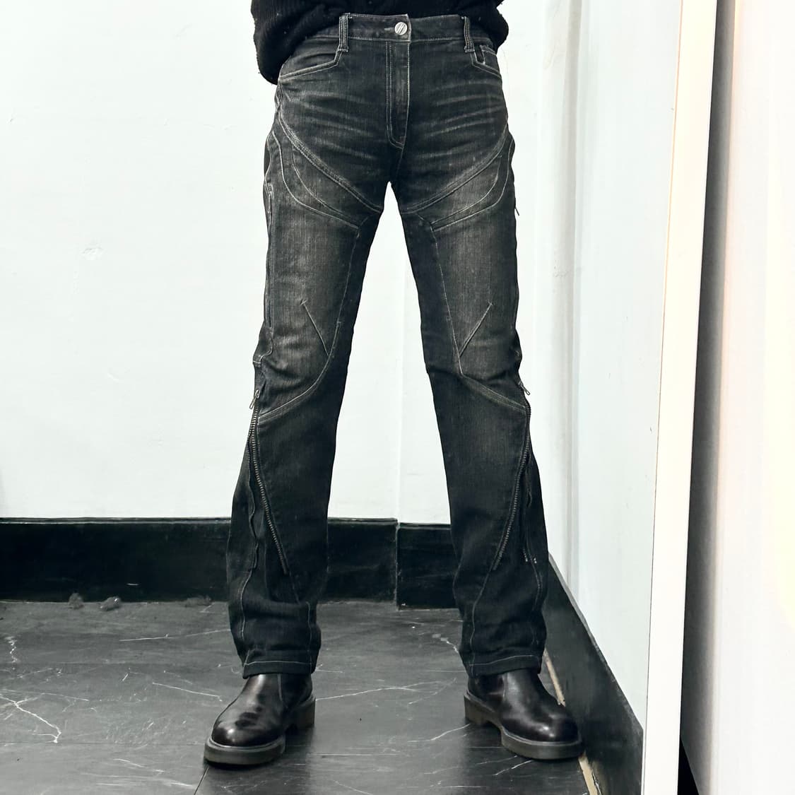 Maxler 맥슬러 모터사이클 데님 팬츠 상품이미지1