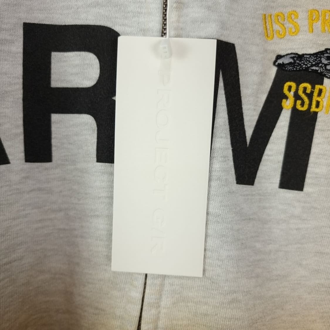 [프로젝트 GR](새상품) 리컨스트럭티드 폴디드 집 후드 P01412 상품이미지7