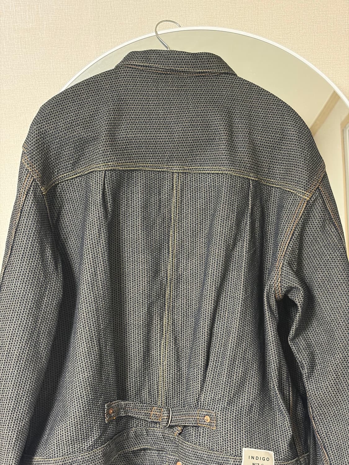 [5] 캐피탈 센츄리 데님 1세대 자켓 N7S 차콜 인디고 상품이미지3