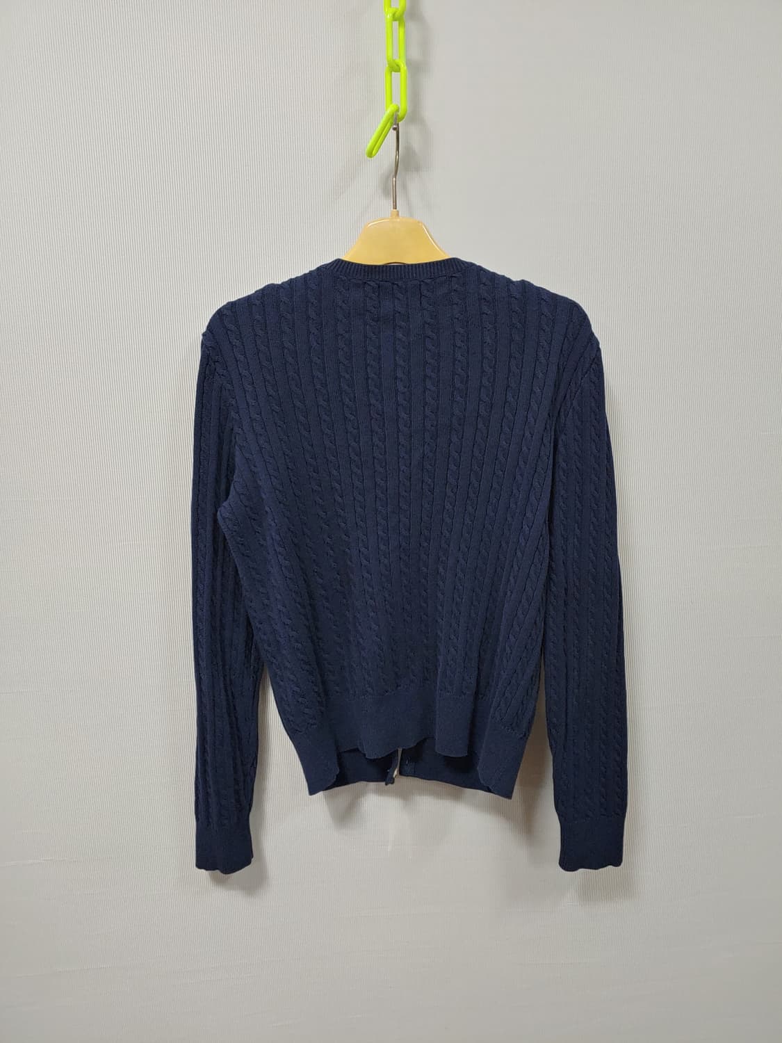 폴로 랄프로렌 네이비 꽈배기 가디건 90~95 상품이미지2