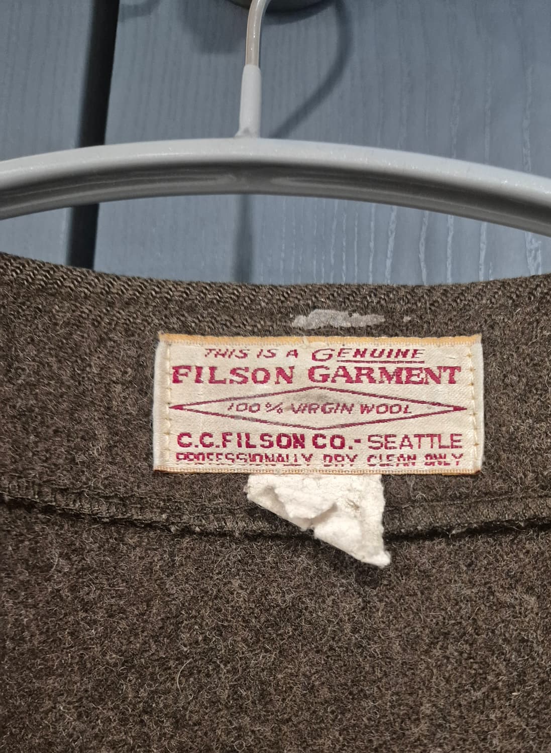 90s 빈티지 필슨 매키노 울 베스트 상품이미지3