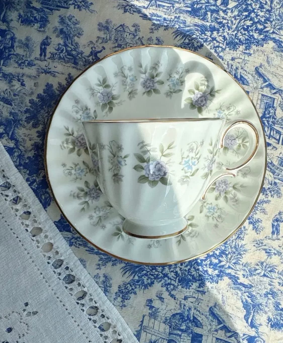 영국 빈티지 민튼 알파인 스프링 에소잔 듀오 상품이미지3