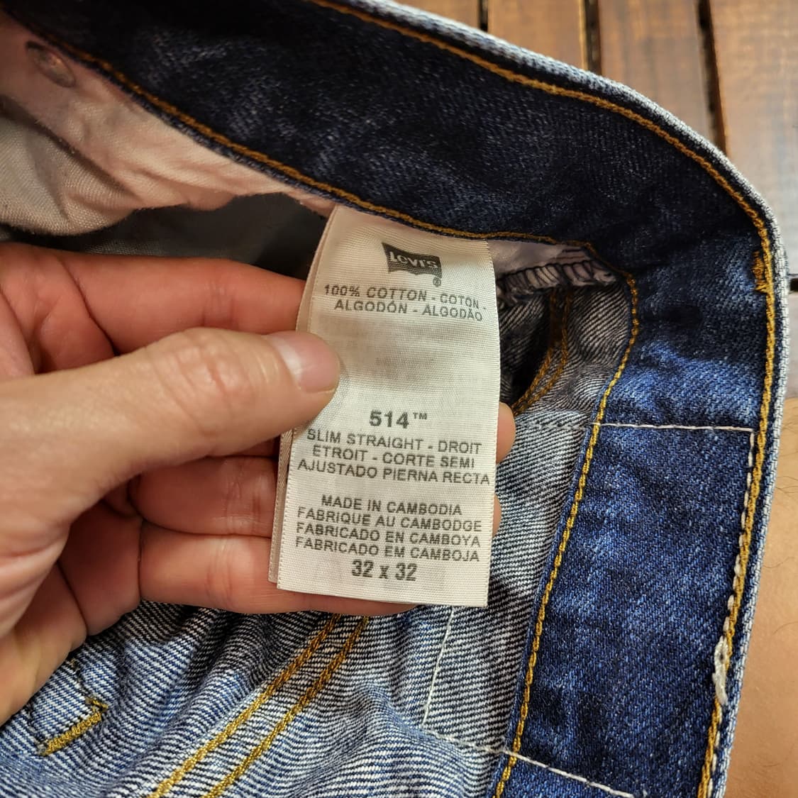 리바이스 청바지 514 (33) 상품이미지10