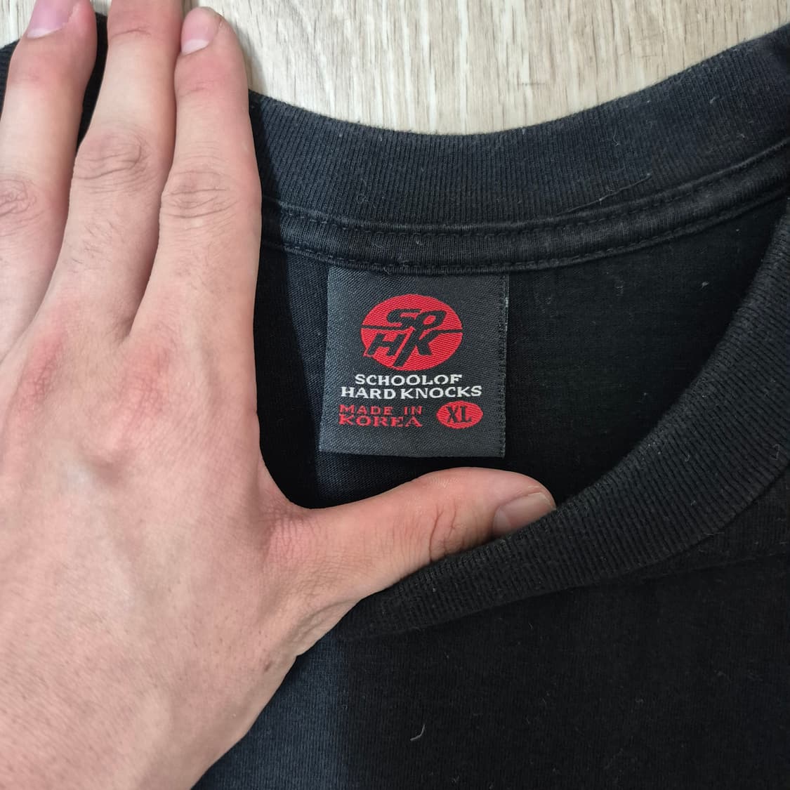 스쿨 오브 하드 낙스 프린팅 반팔티 상품이미지5