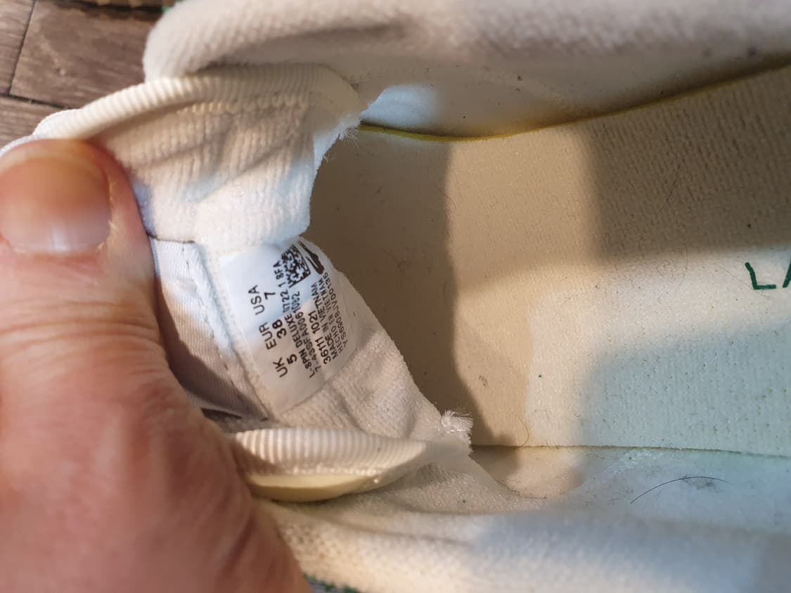 라코스테 스니커즈 그린/화이트 상품이미지6