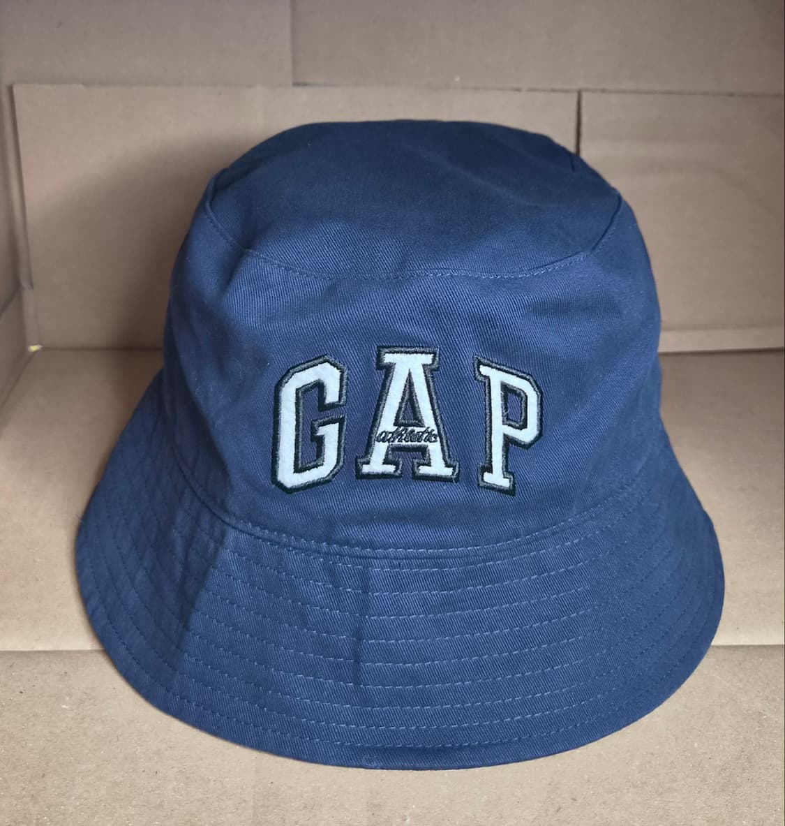 GAP 로고 벙거지 모자 네이비 M/L 상품이미지1
