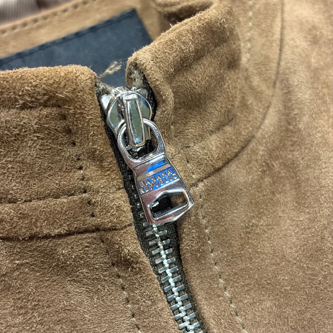 [M] 바나나리퍼블릭 브라운 스웨이드 양가죽 자켓 B681 상품이미지4