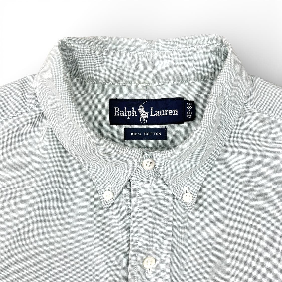 90's 폴로 옥스포드 셔츠 상품이미지4