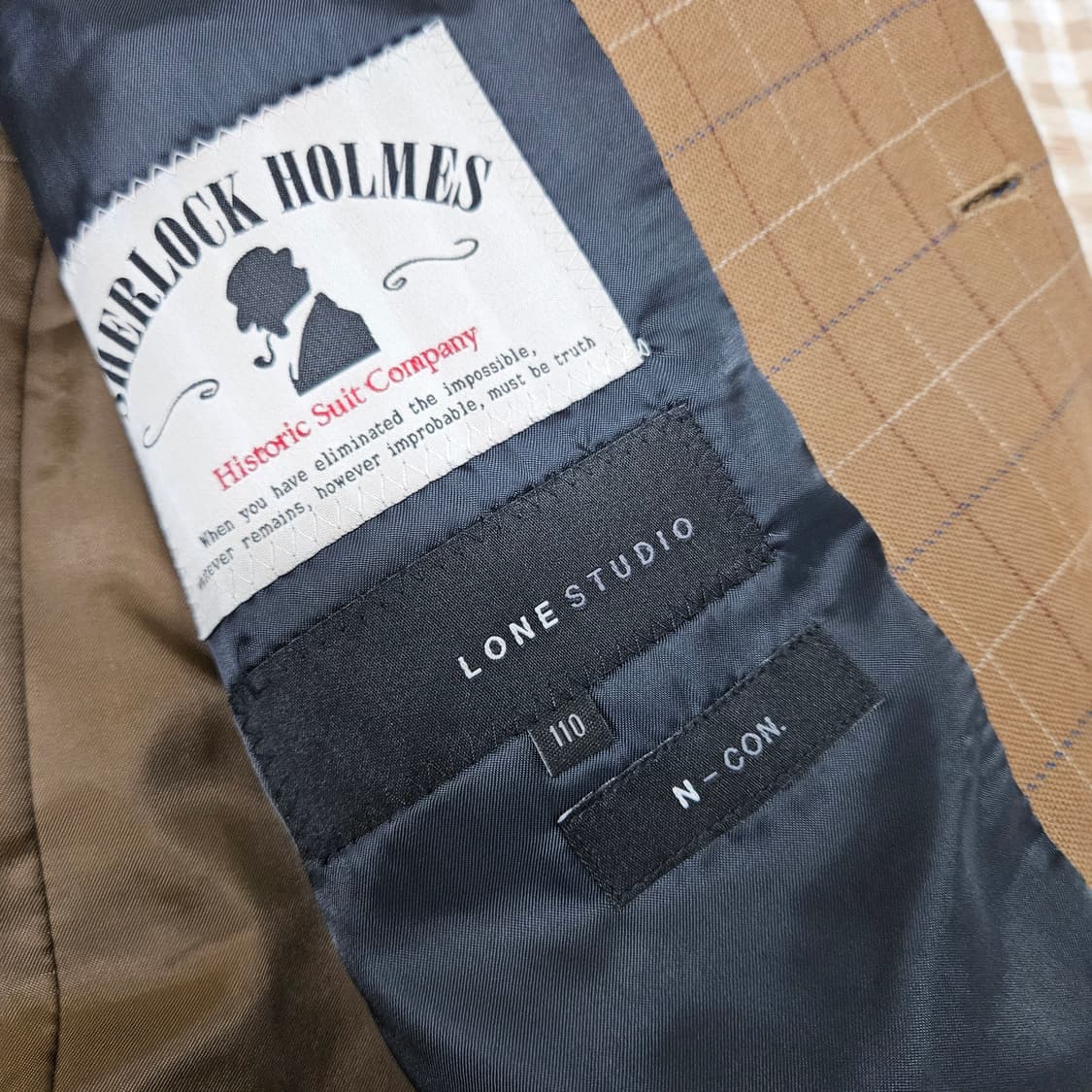 론스튜디오 울100 블레이저 자켓 남자100 상품이미지8