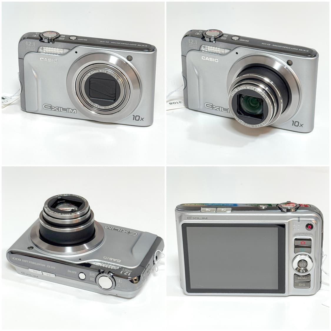 카시오 엑슬림 H10 실버 빈티지디카 상품이미지2