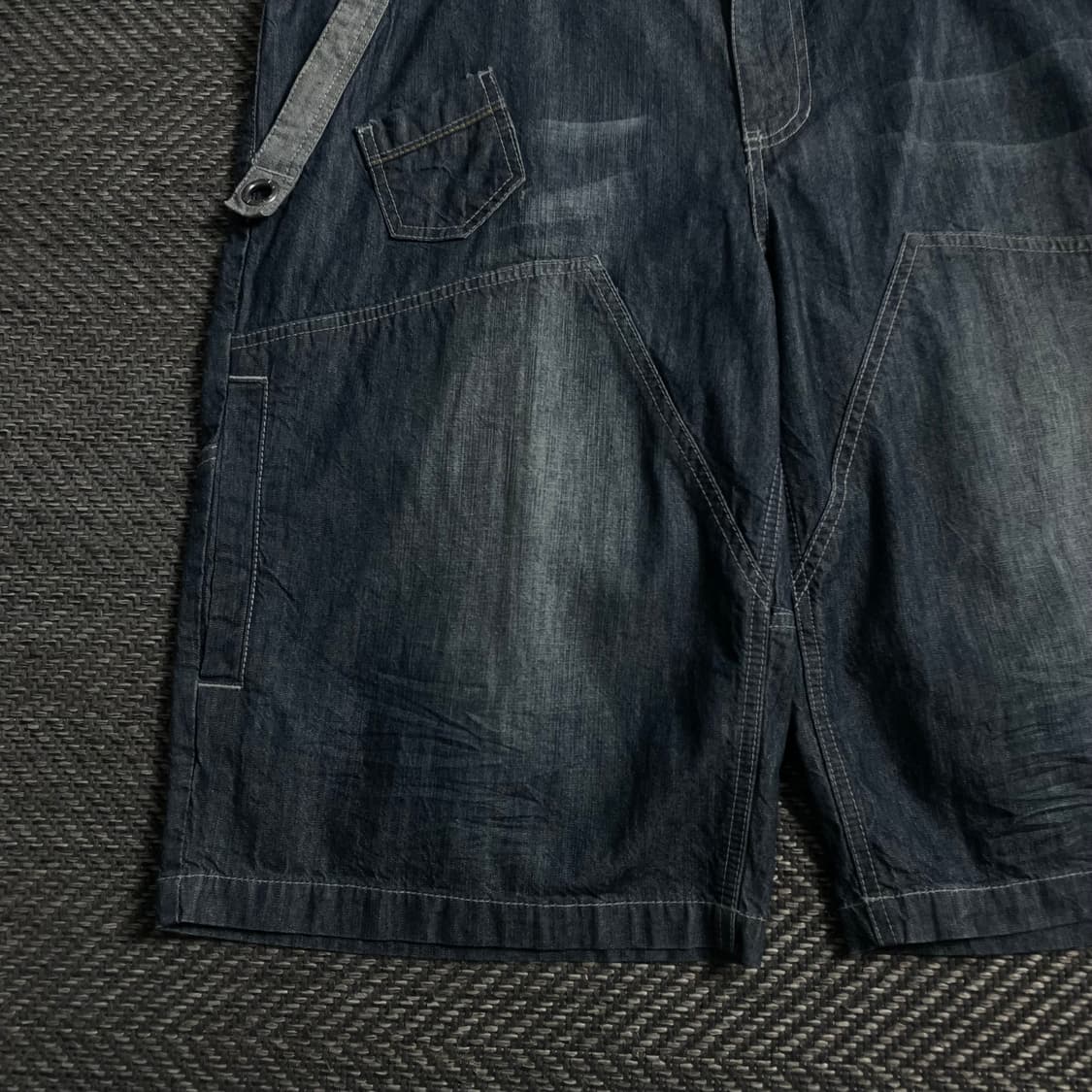 00s Y2K 빈티지 데님 버뮤다 팬츠o 4719 상품이미지2