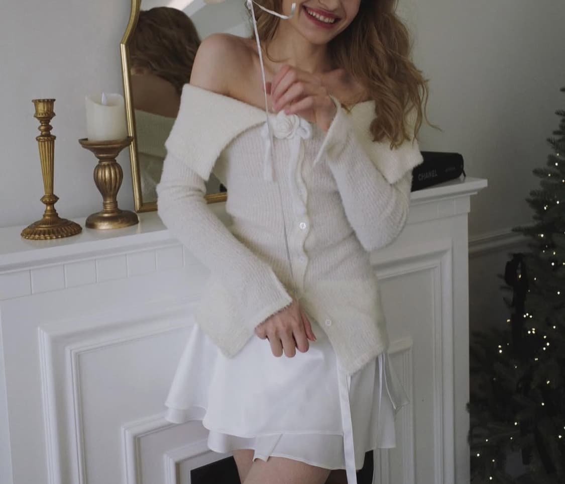 드라이로즈 홀리데이 로즈 오프숄더 아이보리 상품이미지1