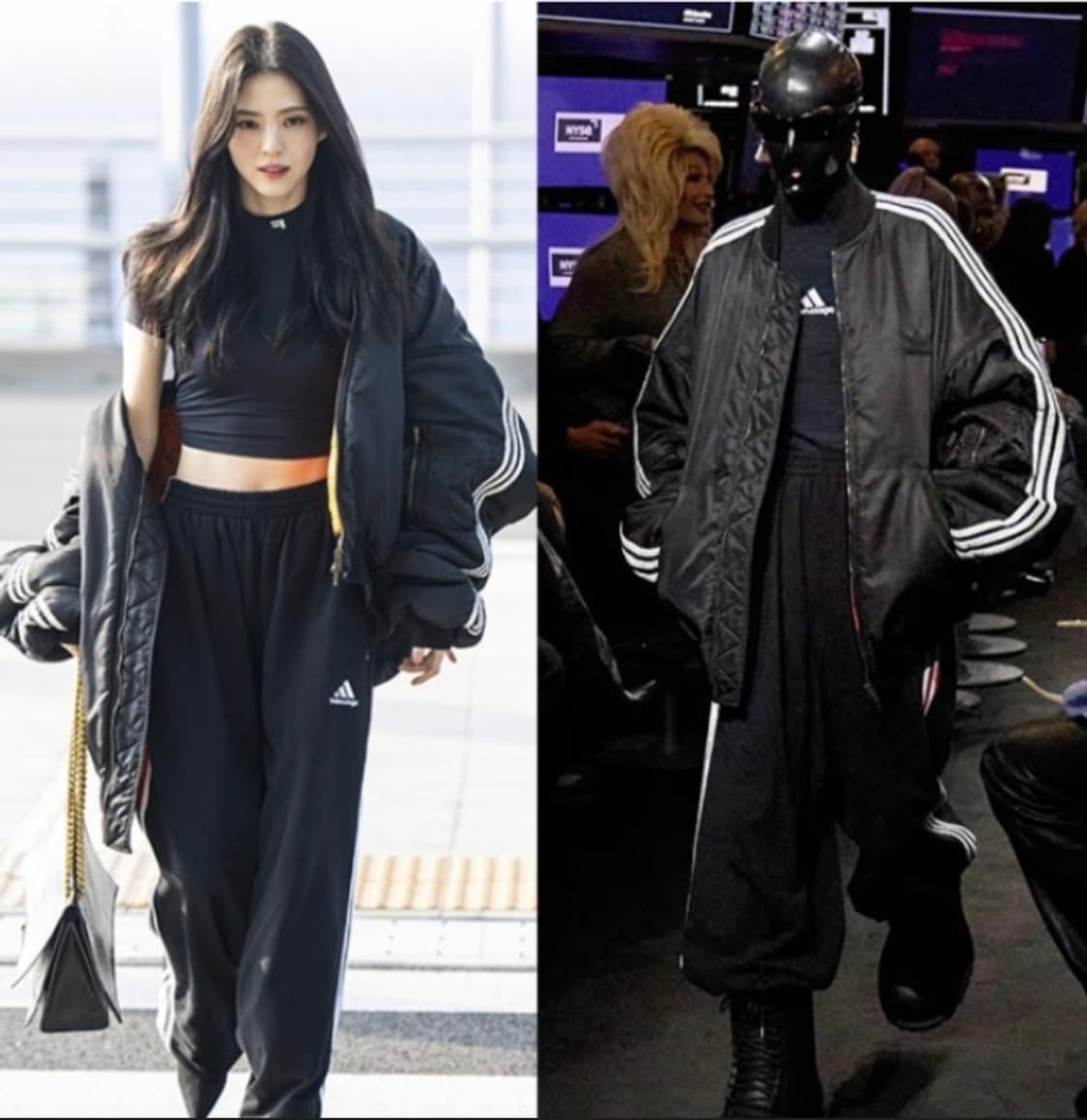 발렌시아가 x 아디다스 봄버자켓 상품이미지1