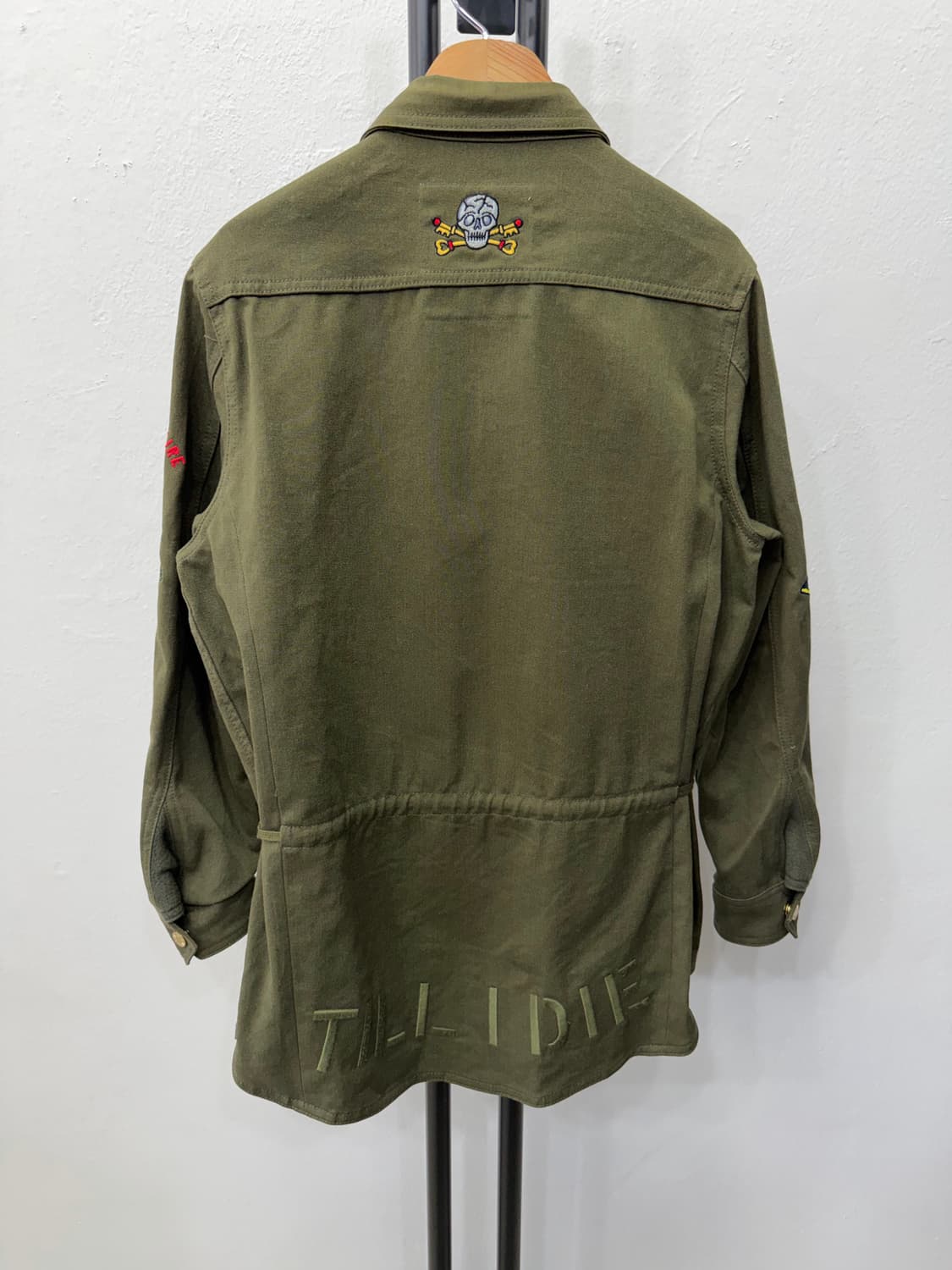 정품) 쟈딕앤볼테르 오버핏 야상 자켓 패치 장식 XS 상품이미지5