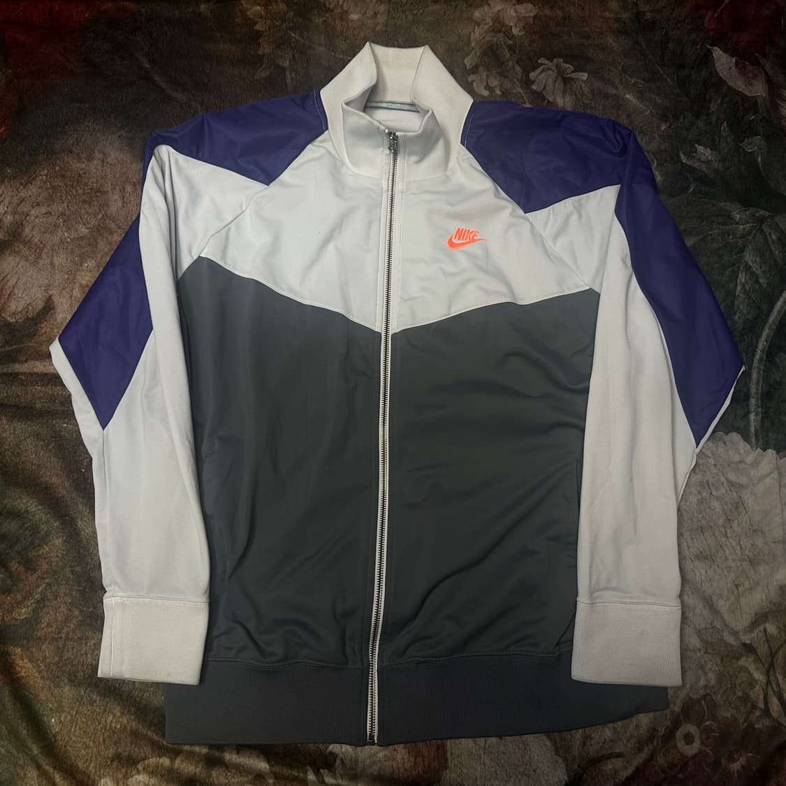 나이키 빈티지 퍼플 사이드라인 화이트트랙탑저지 105 상품이미지1