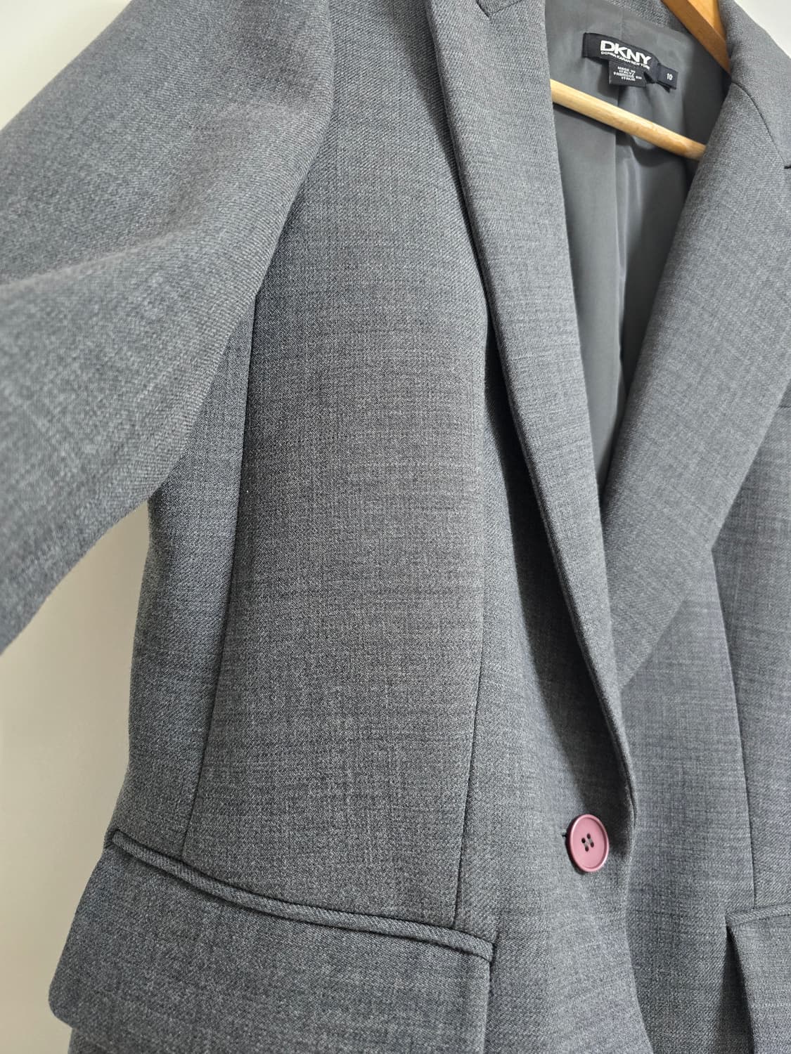 DKNY 도나카란 울 블렌드 블레이저 made in italy 상품이미지7