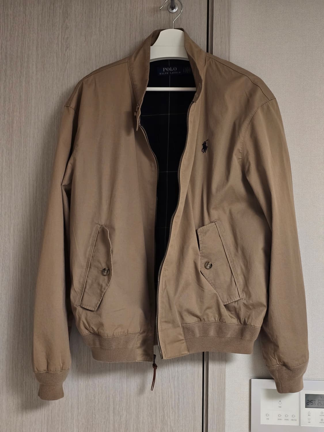 폴로 랄프로렌 바라쿠타 트윌 자켓 탄 L 새제품 상품이미지2