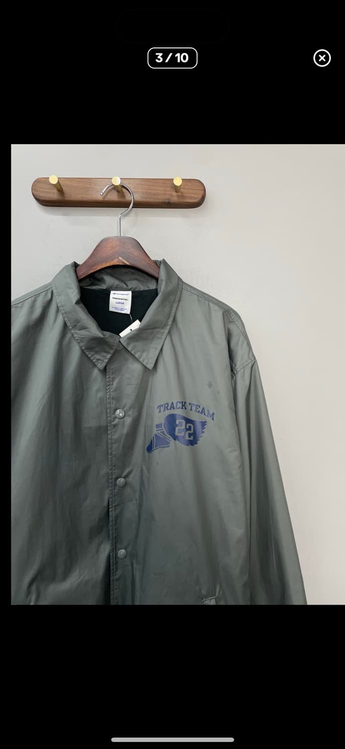 챔피온 X 디스이즈네버댓 22fw 콜라보레이션 코치 재킷 A2417 상품이미지3