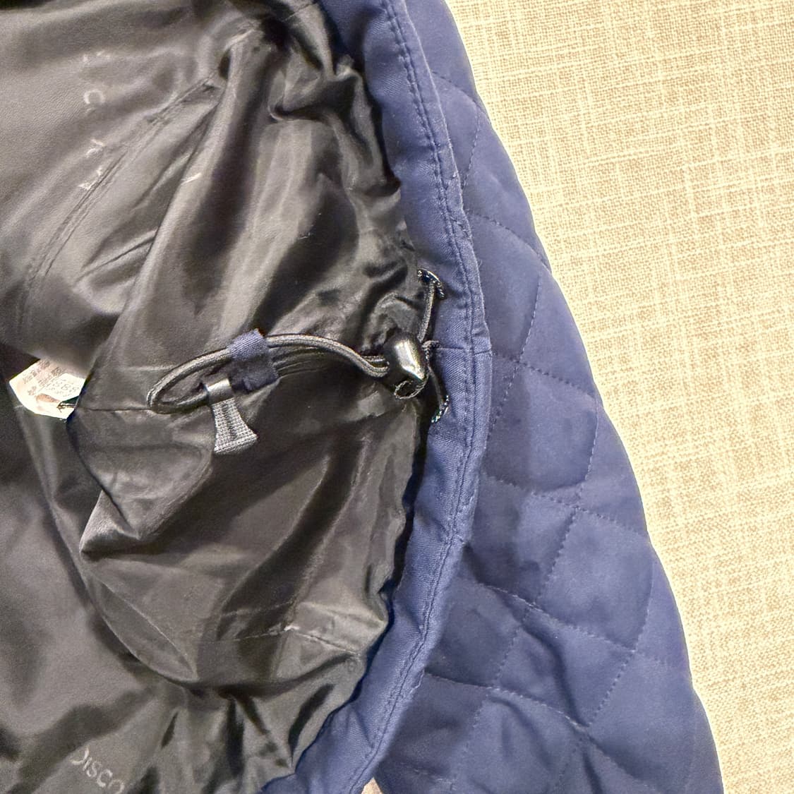 디스커버리 퀼팅 패딩 자켓 95 네이비 상품이미지7