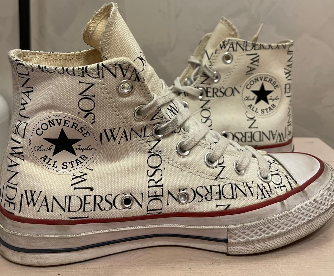 컨버스 JW 앤더슨 척 70 하이탑 흰색 240 상품이미지5
