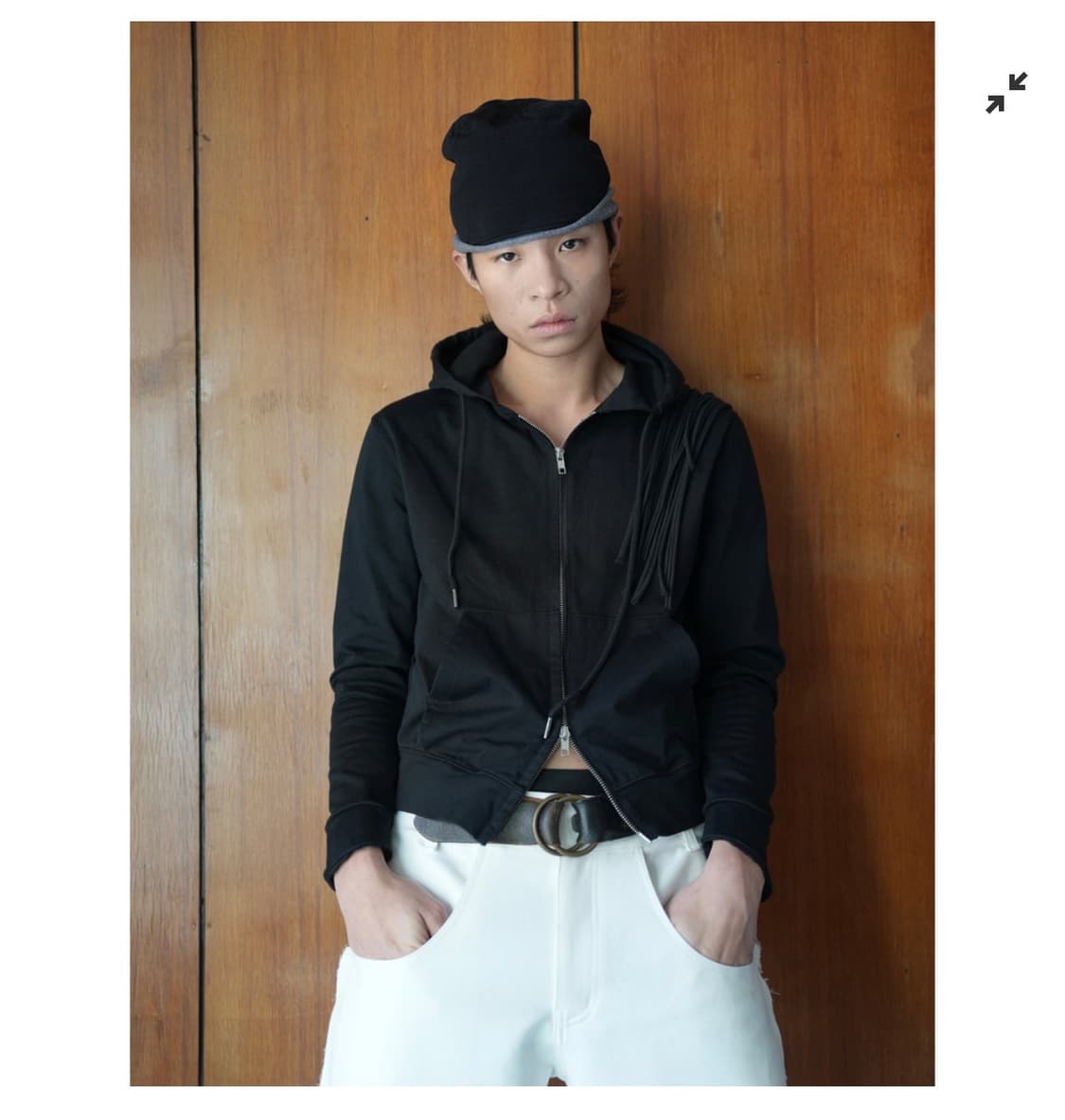 0tape Dual Layer Beanie 상품이미지2