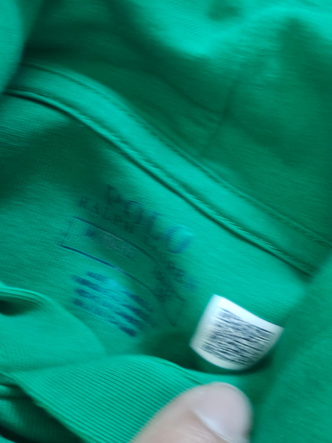 폴로랄프로렌 빅로고 딱붙핏 크롭핏 후디 후드티 여성M 상품이미지3