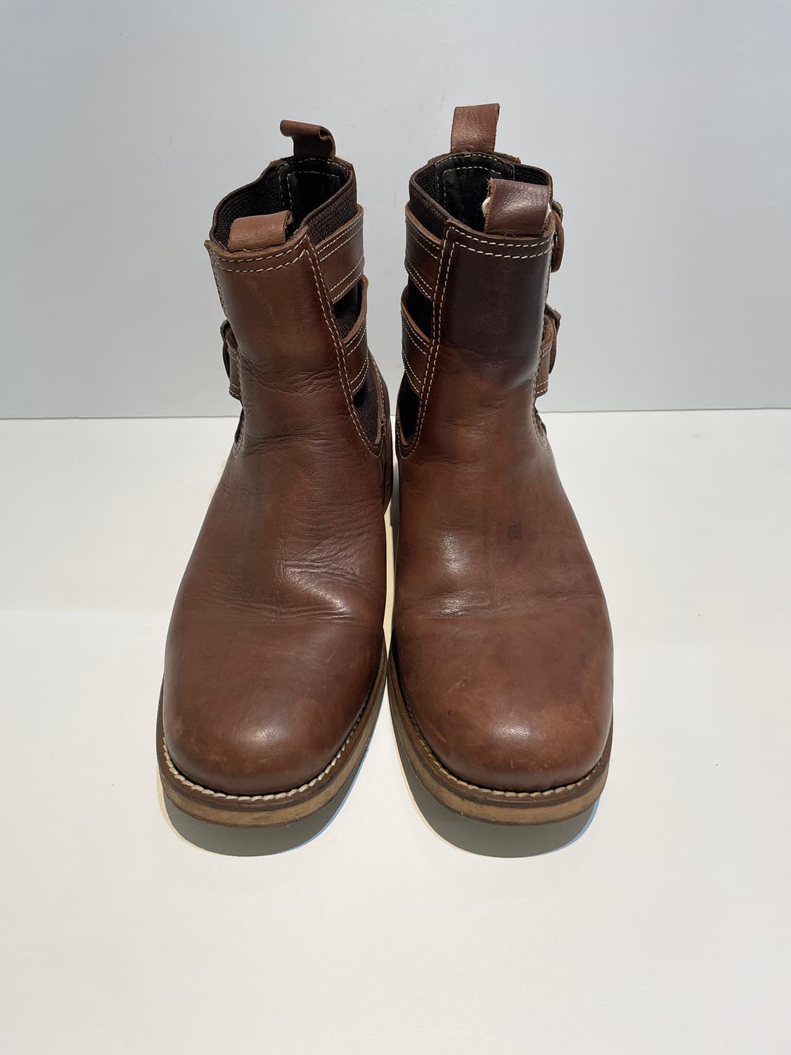 USA Real Cow Leather 웨스턴 부츠 A1259 상품이미지3