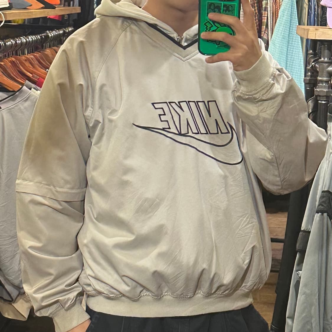 [HI] 나이키 빅로고 웜업 베이지 상품이미지4