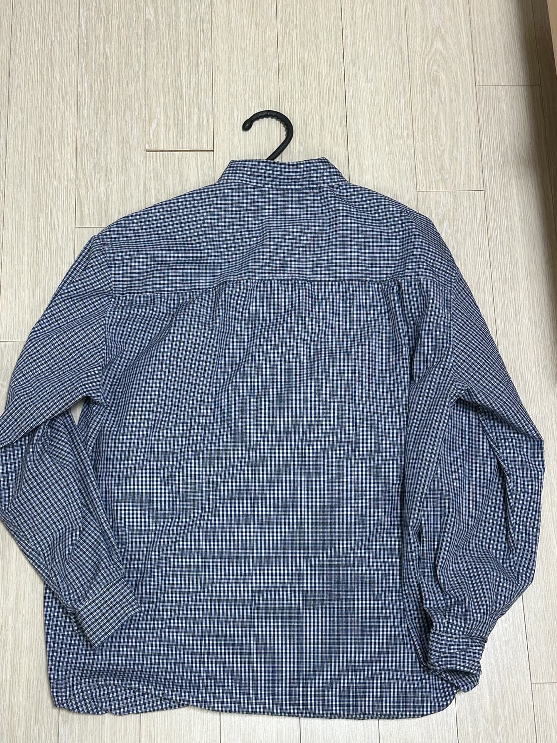 브라운야드 스테디셔츠 블루체크 4사이즈 상품이미지2