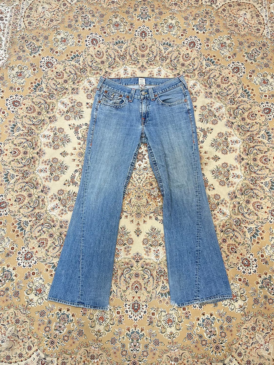 트루릴리전 부츠컷 데님 팬츠 바지 상품이미지1