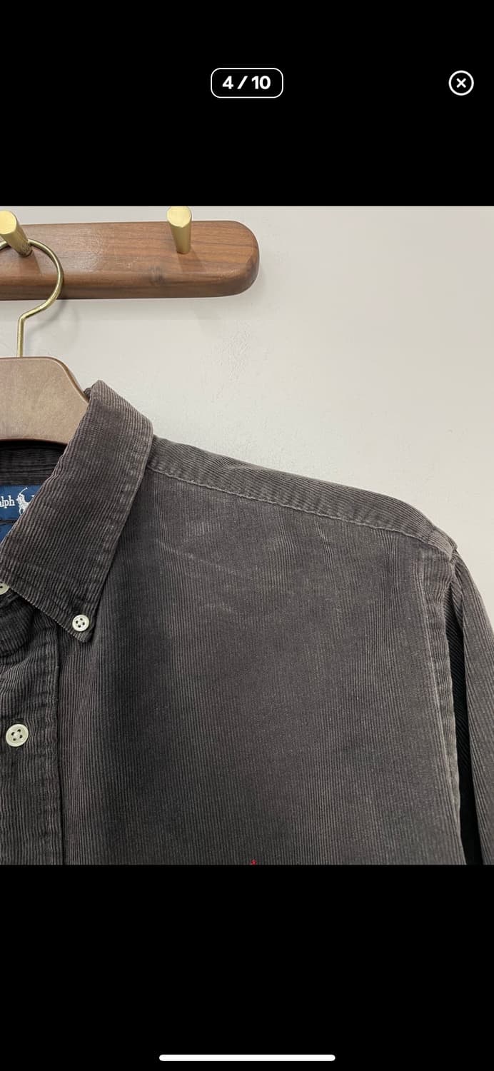 폴로랄프로렌 코듀로이 브라운 셔츠 A3580 상품이미지4