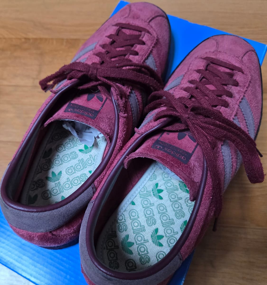 아디다스 토바코 그루엔 컬리지에이트 버건디 상품이미지5