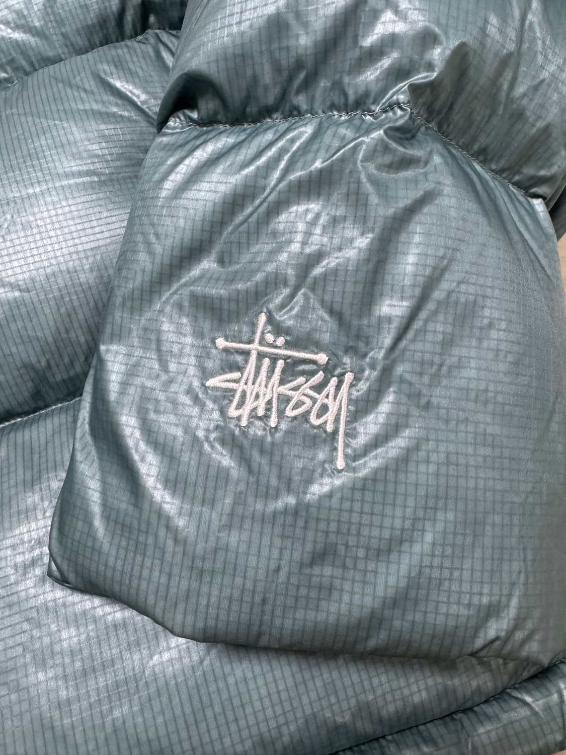 스투시 다운 푸퍼 파라슈트 립스탑 상품이미지3