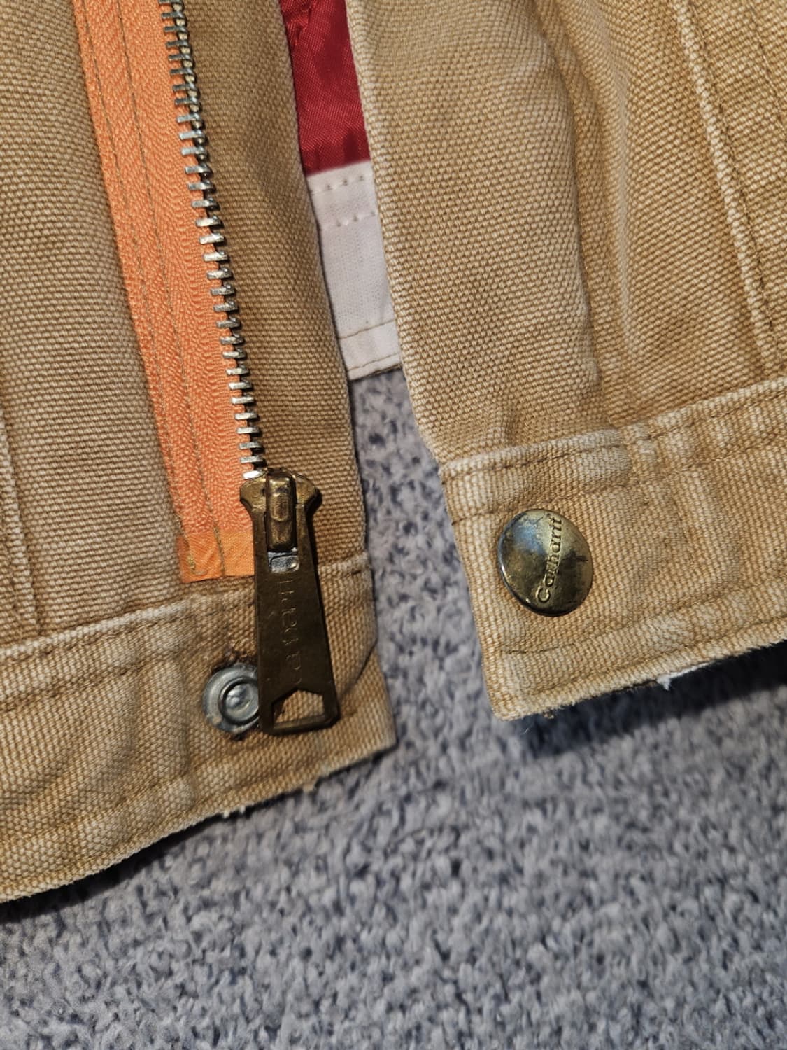 칼하트 커버올 크롭 커스텀 워크 자켓 ( 상세설명참조 ) / 10596 상품이미지8