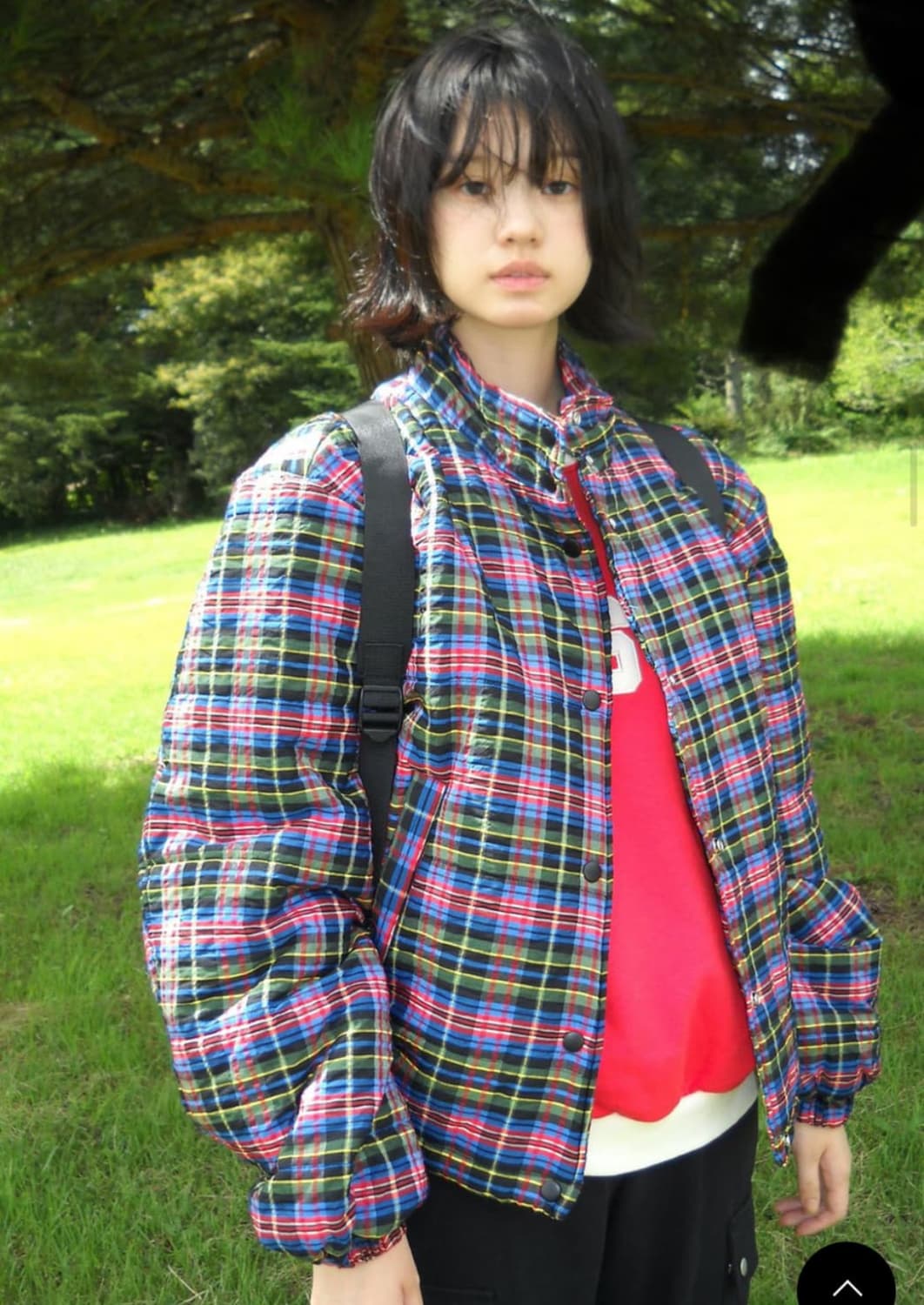 페스토 체크 패딩 (오늘만 할인) 상품이미지2