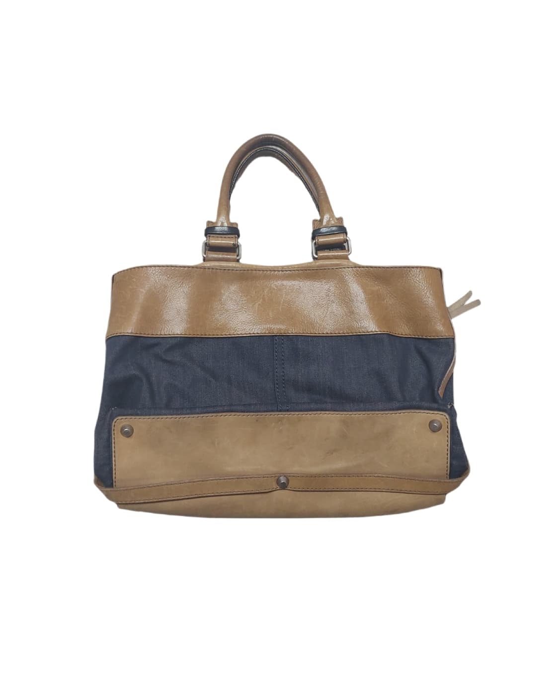 끌로에 데님 레더 토트백 (정품) 상품이미지5