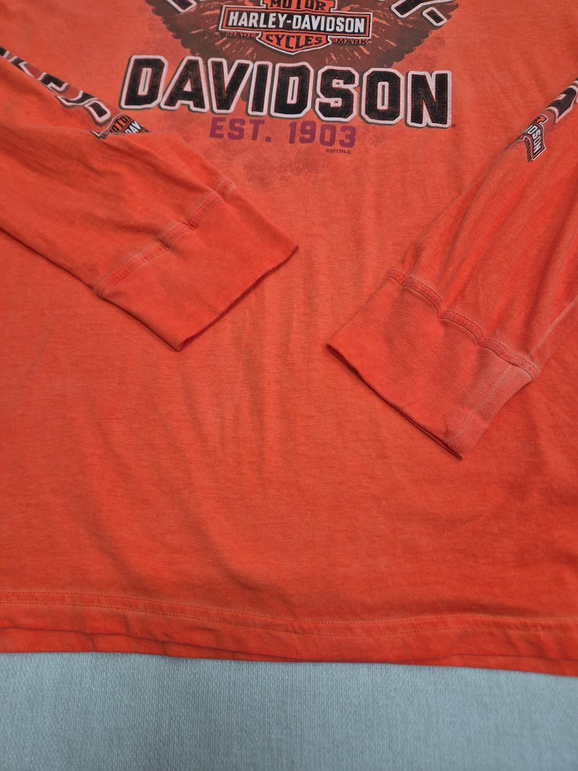 할리데이비슨 긴팔티셔츠 상품이미지5