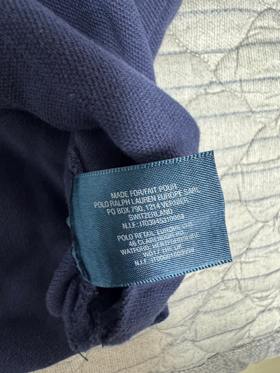 폴로 랄프로렌 네이비 빅포니 티셔츠 상품이미지4