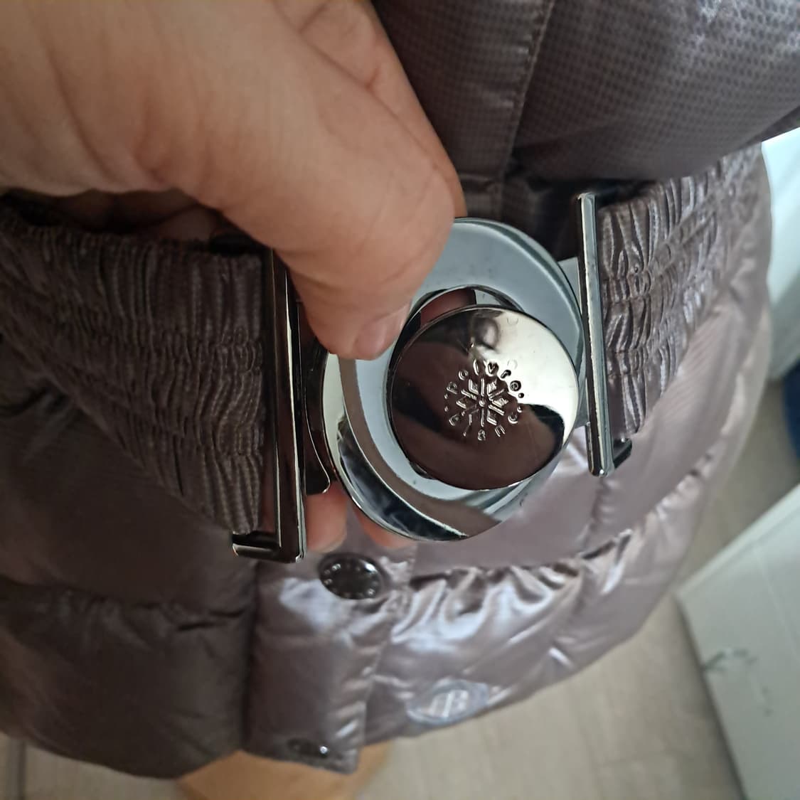 Poivre Blanc 쁘아블랑 덕다운 패딩 베스트 여성 패딩 조끼 M( 상품이미지5