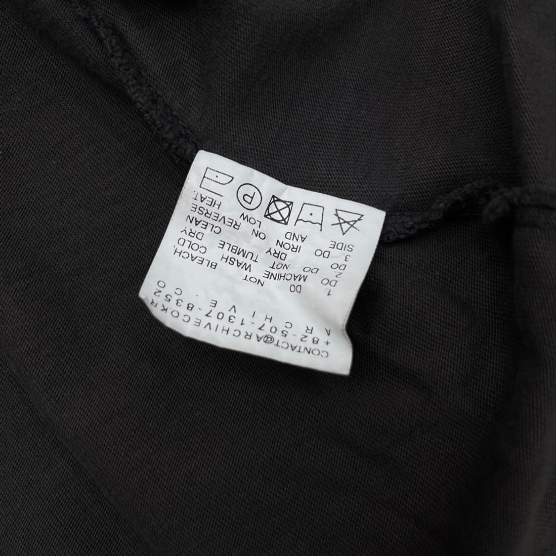 해칭룸 고스트 퍼플 슬리브 차콜 ( 현재 공홈 78000원 판매중 ) 상품이미지5