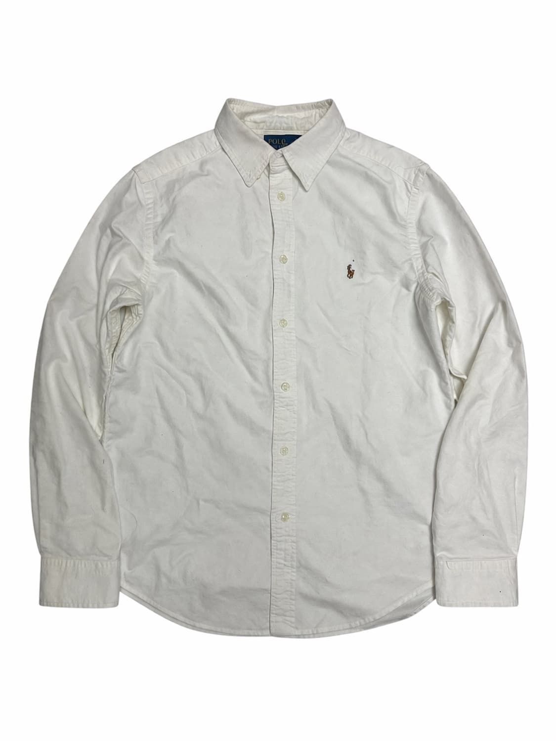 Polo Ralph Lauren 화이트 코튼 셔츠 상품이미지1