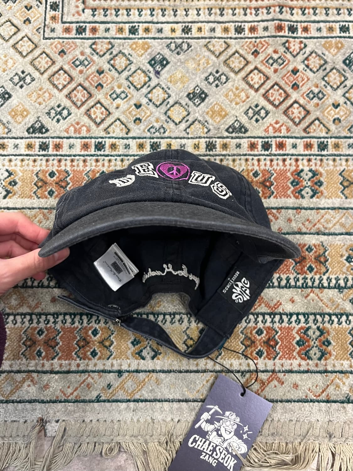 데우스 엑스 마키나 볼캡 모자 블랙 #csz2322 상품이미지5